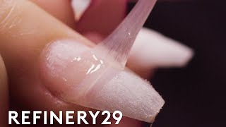 Why Dip Powder Nails Are Better Than Gel  Macro Beauty  Refinery29 [upl. by Gillespie]