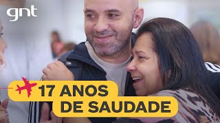 Reencontro de mãe e filho após 17 anos separados  Astrid Fontenelle  Chegadas e Partidas [upl. by Urania]