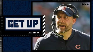 Reacting to Matt Nagy denying rumor he’ll be fired after game vs Lions  Get Up [upl. by Meredi]