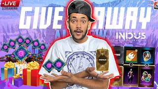 100 IC GIVEAWAY INDUS BATTLE ROYALE LIVE STREAM indus indusgame shortslive shorts INDUSGIVEAWAY [upl. by Flint]