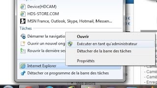 Manuel Comment exécuter Internet Explorer en tant quadministrateur windows 7 81 10 [upl. by Muiram615]