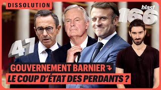 GOUVERNEMENT BARNIER  LE COUP D’ÉTAT DES PERDANTS [upl. by Caneghem997]