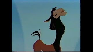 The Emperors New Groove Kuzco Llama VHS Capture 10 [upl. by Atnwahsal958]