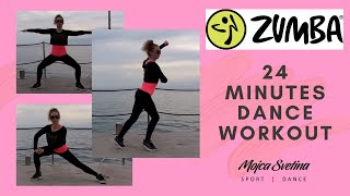 24 Minutes Zumba Fitness Workout [upl. by Mandie]