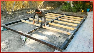 Building Amazing DIY Wood Cabin Step by Step  Tiny Home  WoodWorkerenginbircan [upl. by Sandon]