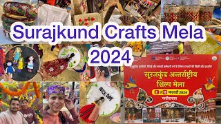 सूरजकुंड मेला 2024 फ़रीदाबाद 😍😍 II Surajkund Mela 2024 II Surajkund Crafts Mela 2024 [upl. by Rubio962]