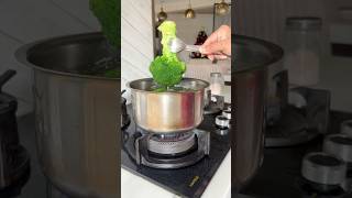 Creamy Broccoli Bites ASMR recipe ytshorts ashtrixx [upl. by Ezalb47]