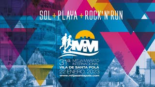 Retransmisión Mitja Marató Internacional Vila de Santa Pola 2023 [upl. by Tomas]