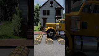 BeamNGdrive  Trucks vs Speed Bumps🚚 [upl. by Aldin]