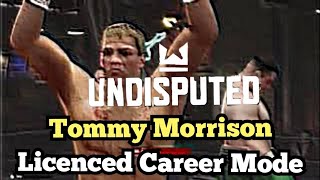 UNDISPUTED KO KING Tommy Morrison Licence Career Mode LiveStream PS5 [upl. by Esinehs963]