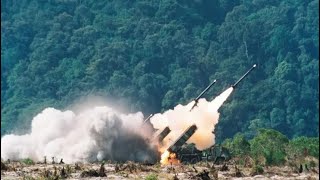 TDM Malaysia Lancarkan SRLB Astros II Dan MLRS Avibras Astros II Di Lumut Perak Eks Lembing Sakti [upl. by Aliahs]