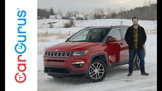 2018 Jeep Compass  CarGurus Test Drive Review [upl. by Nnaeirual888]