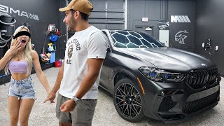 GIRLFRIENDS NEW BMW X6M COMPETITION HUGE REVEAL [upl. by Gastineau]