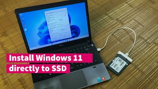 Install Win 11 directly to SSD [upl. by Anemolihp]