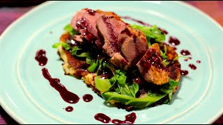 Duck with Redcurrant and Red Wine Sauce  How to  Cooking with Benji [upl. by Sudhir370]