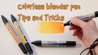 TUTORIAL Colorless Blender Tips and Tricks [upl. by Dori]