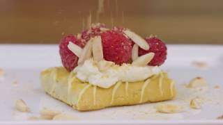 Fibre1 Recipe Lemon Whipped Cream Cheese Berry Bar [upl. by Ahsilet481]