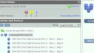 HP Raid Array Configuration [upl. by Aubrie]