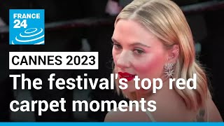 Cannes 2023 The festivals top red carpet moments • FRANCE 24 English [upl. by Puiia565]