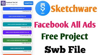 sketchware facebook meta ads app project free swb  facebook all ads sketchware free project swb [upl. by Ainocal]