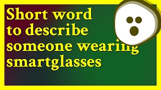 bespectacled wearing eyeglasses  dictionarycom In a sentence Bill Gates Woody Allen John Len [upl. by Lorena]