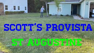 SCOTTS PROVISTA ST AUGUSTINE HYBRID SOD [upl. by Duhl]