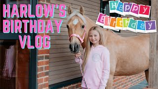 ITS MY BIRTHDAY SPEND THE DAY WITH ME AT THE STABLES Harlow and Popcorn [upl. by Harvard]