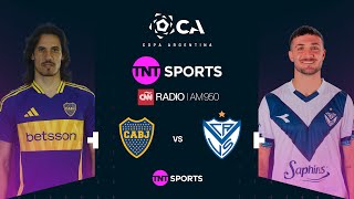 El post Boca  Vélez por Copa Argentina  TNT Sports en CNN Radio [upl. by Soisatsana]