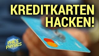 Kreditkarte hacken Magnetstreifen und NFC mit App ausspionieren  Phils Physics [upl. by Llertac]