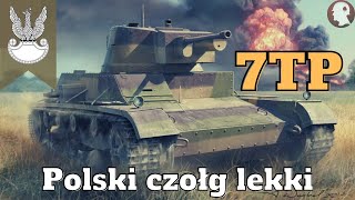 Polski czołg lekki  7TP [upl. by Inaffit]