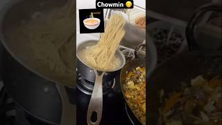 Chowmin  Noodles 🍜 chowmein noodles subscribemyyoutubechannel [upl. by Hugon]