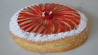 GALETTE DES ROIS FRAMBOISES CHOCOLAT BLANC [upl. by Swisher]