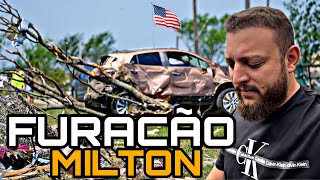 DESTRUIÇÃO DEIXADA PELO FURACÃO MILTON [upl. by Anwahsed]