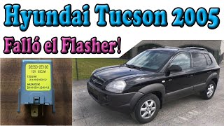 Falla Flasher Hyundai Tucson 2005 [upl. by Shugart]