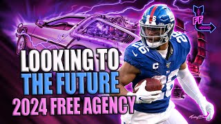 2024 NFL Free Agency  TOP FA RBs w Landing Spots  Dynasty Fantasy Football 2024 [upl. by Ohnuj642]