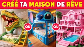 Tu Préfères CONSTRUIS ta MAISON de RÊVE 🏡🌈🏰 Robo Quiz [upl. by Setiram]