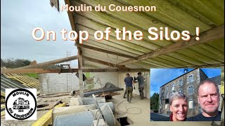 Moulin du Couesnon  On top fo the Silos  where have the walls gone [upl. by Anined368]