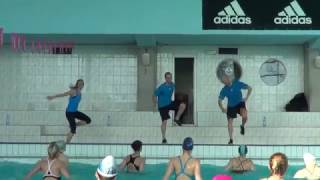 Workshop AQUAFITNES 2017  Final Aqua Combos  FTVĹ UK Bratislava Slovakia [upl. by Allecnirp]