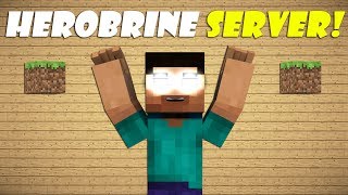 If Herobrine Had A Server  Minecraft [upl. by Casper382]