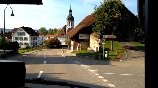 Postauto Zürich  Linie 215 Affoltern aA Bhf  Uitikon Dorf via Kelleramt  Solaris Urbino 18 [upl. by Eeuqram70]