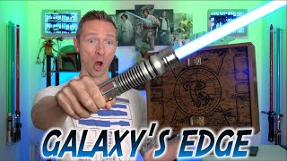 New KiAdiMundi Disney Galaxys Edge Lightsaber Box Set [upl. by Onairpic]