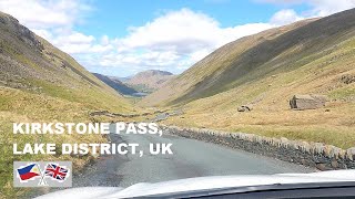 DRIVING THRU KIRKSTONE PASS IN THE LAKE DISTRICT UK ON THE WAY TO CLIMB PLACE FELL I ASH amp RUTH [upl. by Rickert]