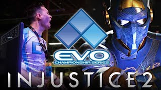 Injustice 2  HoneyBees HYPEST Moments At EVO 2017 REACTION [upl. by Anaihsat]