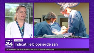 Biopsia de sân – Dr Cristina Lazăr  Spitalul Clinic SANADOR [upl. by Ayram]