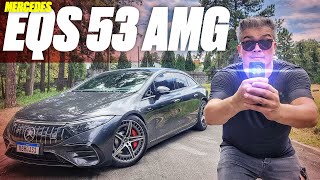 MercedesAMG EQS 53  ESQUEÇA TUDO SOBRE CARROS ELÉTRICOS TÁ AQUI O MELHOR MAS VALE R 15 MILHÃO [upl. by Suhcnip]