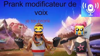 PRANK modificateur de voix [upl. by Nykal]