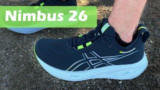 ASICS GELCumulus 26 Review A Surprisingly Comfortable Extremely Capable Daily Trainer [upl. by Eninaej]