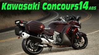 Kawasaki Concours 14 ABS  First Ride [upl. by Icul]