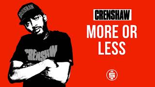 More or Less  Nipsey Hussle Crenshaw Mixtape [upl. by Ava]