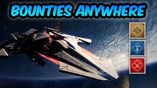 HOW TO GET BOUNTIES IN ORBIT  Acquire Bounties using Destiny 2 Companion App [upl. by Bleier]